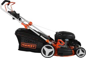 Kosiarka spalinowa Handy Kosiarka spalinowa 5KM OHV 173cm3 koła łożyskowane, funkcja mycia 62L 48cm 4w1 (SH48P173-4W1) 4