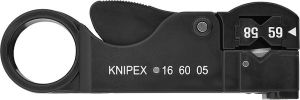 Knipex Ściągacz izolacji do kabli koncentrycznych (166005SB) 1