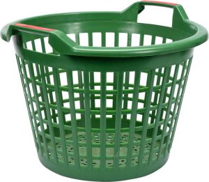 Flo Kosz ogrodniczy 25L ażurowy zielony (35610) 2