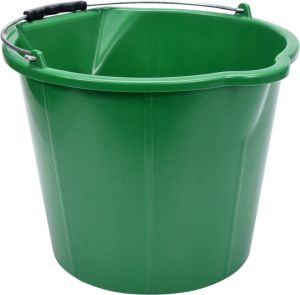Flo Wiadro ogrodnicze 15L z tworzywa zielony (35600) 2