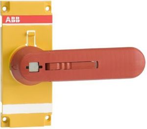 ABB Napęd bezpośredni czerwono-żółty 125mm do rozłączników OT630-800 z blokadą OTVY800EK (1SCA022810R2780) 1