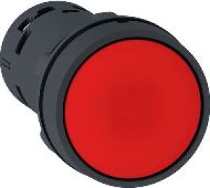 Schneider Electric Przycisk sterowniczy 22mm czerwony z samopowrotem 1Z 1R (XB7NA45) 1