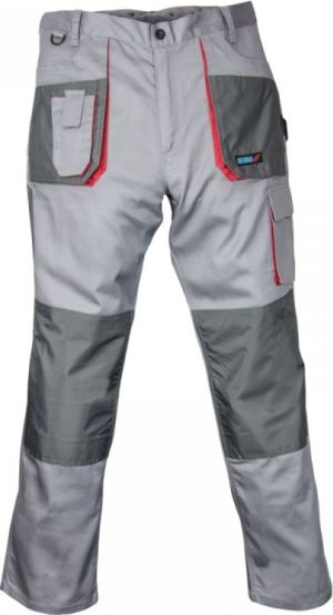 Dedra Spodnie ochronne Comfort Line szare 190g/m2 rozmiar L / 52 (BH3SP-L) 1