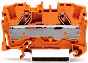 Wago Złączka szynowa 2-przewodowa 6mm2 pomarańczowa TOPJOBS (2006-1202) 1