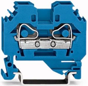 Wago Złączka szynowa 2-przewodowa 6mm2 niebieska (282-104) 1