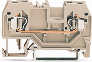 Wago Złączka szynowa 2-przewodowa 2,5mm2 jasnoszara (280-992) 1