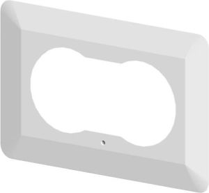 Elektro-Plast SENTIA Osłona ściany podwójna biała tworzywo pozioma (2100-20) 1