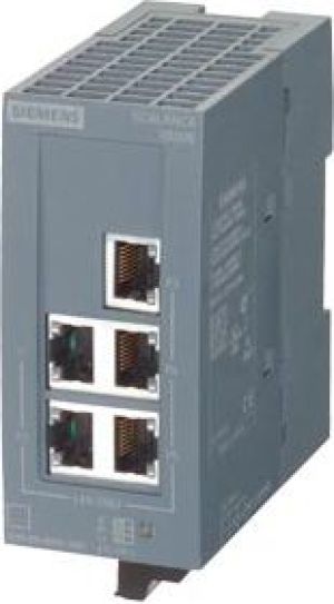 Siemens Switch przemysłowy 5 portów RJ45 10/100Mb/s SIMATIC NET (6GK5005-0BA00-1AB2) 1
