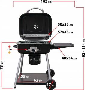 Mirpol MIR417 Grill ogrodowy węglowy 6