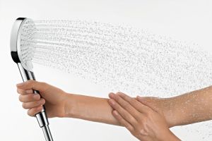 Słuchawka prysznicowa Hansgrohe Crometta Vario EcoSmart* 2-funkcyjna biały (26332400) 2