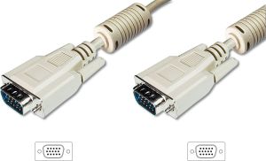 Kabel Digitus D-Sub (VGA) - D-Sub (VGA) 3m szary (AK-310103-030-E) 1