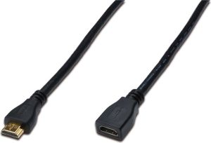 Kabel Digitus HDMI - HDMI 5m czarny (AK-330201-050-S) 1