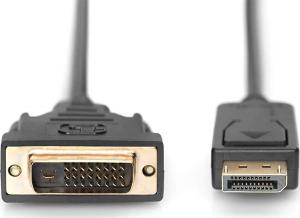 Kabel Digitus DisplayPort - DVI-D 5m czarny (AK-340301-050-S) 3