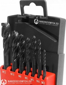 Fanar GWINTOWNIKI ZESTAW M3-M12 DIN-371C/DIN-376C R40 (6H) HSSE OX CZP-8 OPTI - Z2-085015-0000 7