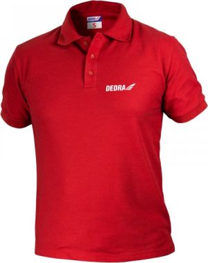 Dedra Koszulka męska polo czerwona S (BH5PC-S) 1
