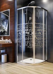 Aquaform Kabina półokrągła Nigra R550 90 x 90cm chrom (KNA.100-40062) 1