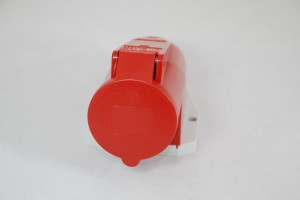 Mennekes Gniazdo stałe 4P 16A 400V czerwone IP44 1268 MEN1268 - MEN1268 4