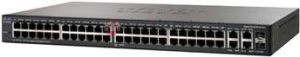 Switch Cisco SG300-52, 50x 10/100/1000 Mbps, 2x Combo (SRW2048-K9-EU) 1