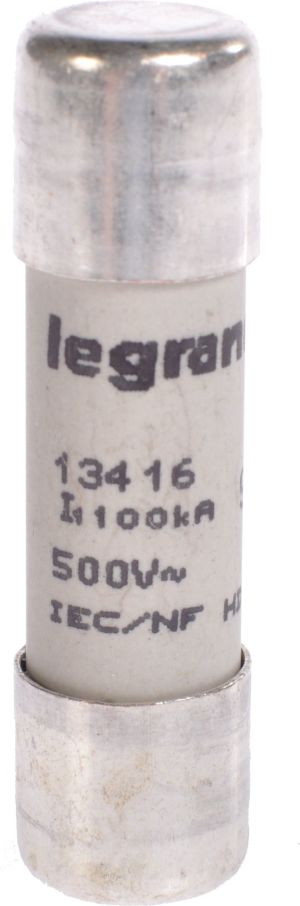 Legrand Wkładka bezpiecznikowa cylindryczna 16A gL 500V HPC 10 x 38mm (013416) 1