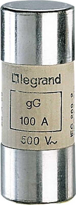 Legrand Wkładka bezpiecznikowa cylindryczna 100A gL 500V HPC 22 x 58mm (015396) 1