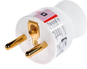 Legrand Wtyczka przenośna 2P+Z 16A biała (50100) 2