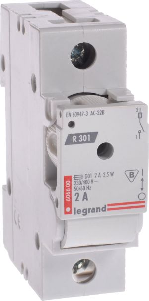 Legrand Rozłącznik bezpiecznikowy 1P 2A D01 R301 (606600) 1