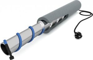 Devi Samoograniczający zestaw grzejny z wtyczką DEVIpipeheat 230V 20W 2m (98300071) 2