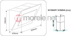 Okap Mastercook WK-PROTEUS 60 N 2