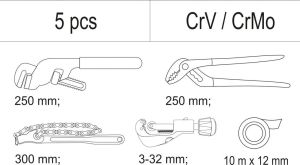 Yato Wkładka narzędziowa z wyposażeniem 5szt. (YT-55481) 4