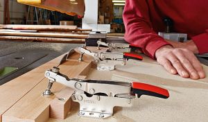 Bessey Docisk kolanowy pionowy z ramieniem poziomym do 2500N 21cm 0 - 60mm (STC-HH70) 11