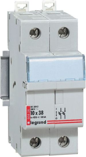 Legrand Rozłącznik bezpiecznikowy cylindryczny 2P 10x38mm RB328 (005828) 1