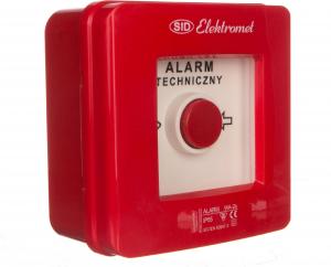 Elektromet Wyłącznik alarmowy 2Z 12A /ALARM TECHNICZNY/ IP55 WA-2s (921403) 1