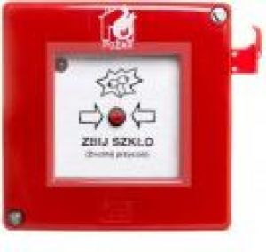 Elektromet Ręczny ostrzegacz pożarowy 2R 12A IP65 WP-3 ROP B (921410) 1