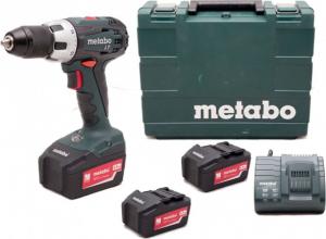 Wiertarko-wkrętarka Metabo BS 18 LT 18 V 2 x akumulator 4 Ah 4