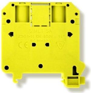 Simet Złączka szynowa gwintowa 2,5 - 16mm2 żółta ZSG 1-16.ON (11621314) 1