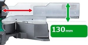 Ukośnica Hitachi Piła ukośna 305mm 1520W (C12RSH2WA) 4