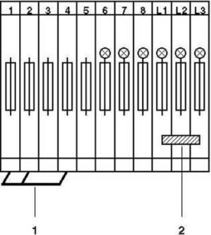 Phoenix Contact Złączka szynowa na bezpiecznik 5x2030 5 2-przewodowa 0,2-4mm2 UK 5-HESILED 24 czarny (3004126) 4