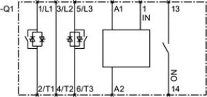 Siemens Softstart 3-fazowy 200-480VAC 25A 11kW/400V Uc=24V AC/DC S0 (3RW3026-1BB04) 4