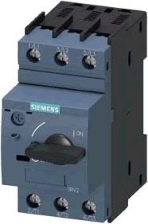 Siemens Wyłącznik silnikowy 3P 0,18kW 0,55-0,8A S00 (3RV2011-0HA10) 1