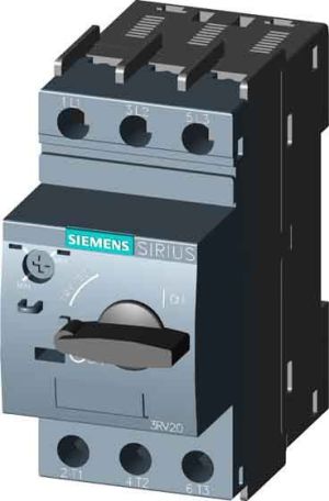 Siemens Wyłącznik do transformatorów 3P 3,5 - 5A 100kA S00 (3RV2411-1FA10) 1