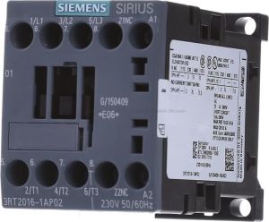 Siemens Stycznik mocy 9A 3P 230V AC 0Z 1R S00 (3RT2016-1AP02) 1