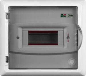 Elektro-Plast Rozdzielnica modułowa 1 x 6 p/t ECONOMIC BOX RP 1/6 drzwi transparentne N+PE lP40 (2511-01) 1
