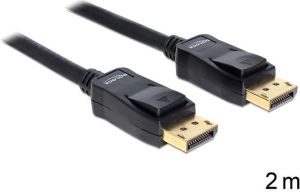 Kabel Delock DisplayPort - DisplayPort 2m czarny (Z10474) 1