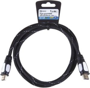 Kabel Emos HDMI - HDMI 1.5m czarny (SL0301) 1