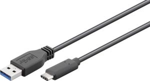 Kabel USB Goobay USB-A - USB-C 0.5 m Czarny (67999) 1