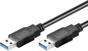 Kabel USB Goobay USB-A - USB-A 1.8 m Czarny (93928) 1