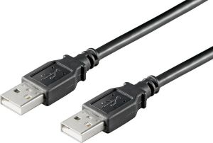 Kabel USB Goobay USB-A - USB-A 1.8 m Czarny (93593) 1