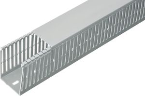 Elettrocanali Korytko grzebieniowe bezhalogenowe z pokrywą SH 25 x 80mm szare 2m (ECSH2580) 1