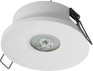 AWEX Oprawa awaryjna LED 1W 3h AXEP ECO IP20/20 1W jednozadaniowa biała (AXPO/1W/ESE/X/WH) 1