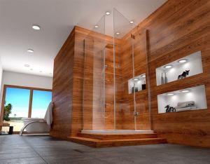 Rea Kabina prysznicowa Megan 90 x 90cm szkło/chrom 3